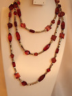 Linea by Louis Dell'Olio The Boysenberry Venetian Necklace (only) BNWT