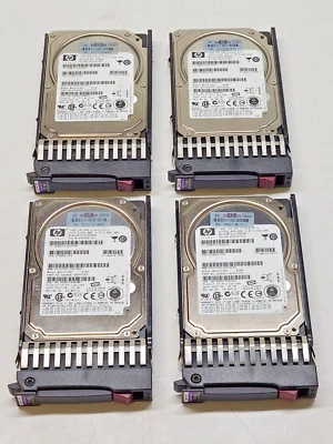 4 HP Invent MAY2073RC PN CA06681-B26500CP  72GB SAS 2.5 Single port HDD Lot of 4 - Image 1 of 4