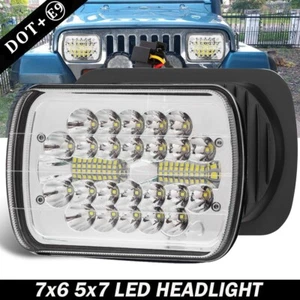 1pcs 180W 5x7" 7x6" LED Headlight Hi/Lo DRL Beam Fit For Ford E-550 E-350 E-250 - Bild 1 von 12