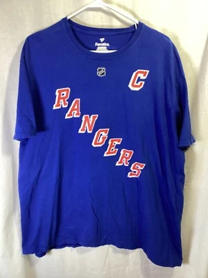 New York Rangers #8 Troubadour (Fanatics) Blue 2XL Cotton NHL Licensed T Shirt - Image 1 of 4