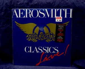 AEROSMITH~VERY RARE SEALED LP~CLASSICS LIVE~1986 USA 1stPRESS~W/HYPE STICKER~OOP - Picture 1 of 2