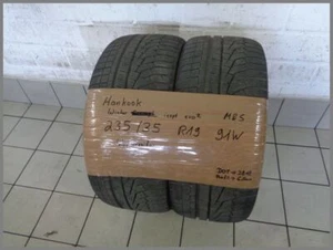 2x neumáticos de invierno Hankook 235 35 R19 91W Winter Icept Evo2 M&S DOT2518 6,8 mm - Imagen 1 de 4