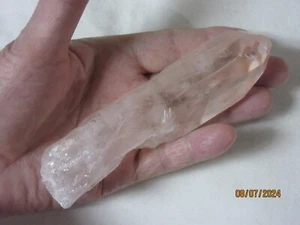 Madagascar TWIN Point Master 5 3/8" Crystal Quartz Collectible MTPMCQ-18.5 - Picture 1 of 18