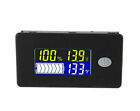 Waterproof Temperature Meter Dustproof Battery Capacity Display LCD 12V-48V