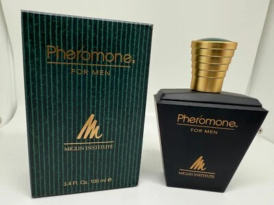 FEROMONAS PARA HOMBRES por MARILYN MIGLIN 3,4 FL oz / 100 ml Colonia Spray En Caja Foto 1 de 3