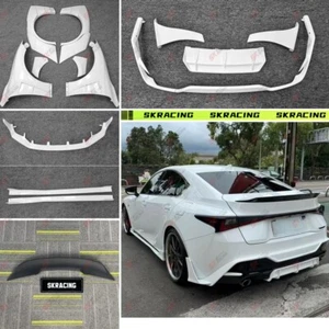 Kits anchos de guardabarros de parachoques delantero trasero sin pintar para Lexus IS350 IS500 2021-2025 - Imagen 1 de 23