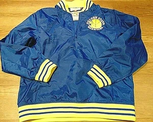 MITCHELL & NESS NBA HWC GOLDEN STATE WARRIORS NYLON JACKET SIZE L $110.00 - Picture 1 of 3