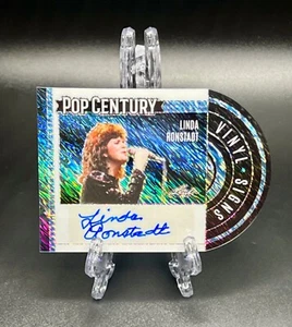 Letreros de vinilo autografiados de Linda Ronstadt 2024 hoja de metal SSP/9 azul - Imagen 1 de 2
