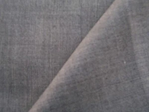 TELA A RAYAS DE ESPINA DE ARENQUE DE SOMBRA SUTIL GRIS WSE12 ITALIANA 33"" X 60 - Imagen 1 de 1