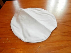 3 x traditional chef hats pastry baker cap style white cotton - Picture 1 of 3