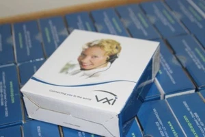 VXi 202768 Passport 21V Over-the-Head Binaural Headsets with Microphone - Picture 1 of 2