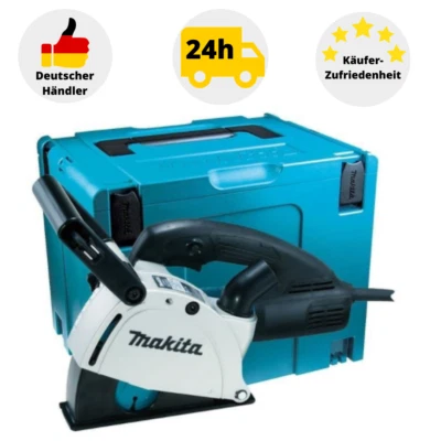 MAKITA SG1251J Mauernutfräse 1400W Fräse im Makpac 125 mm Mauer-Nutfräse - Bild 1 von 4