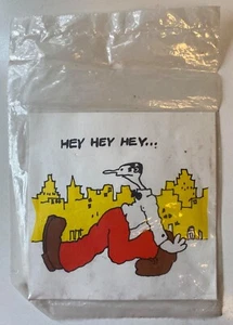 Tatuaje temporal Skin Flicks de colección de los años 70 #59 Hey Hey - R. Crumb - Imagen 1 de 2