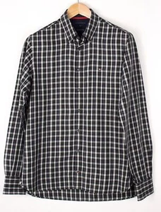 Tommy Hilfiger Hombre 100's Dos Ply Algodón Casual Camisa TAMAÑO S BAZ513 - Imagen 1 de 8