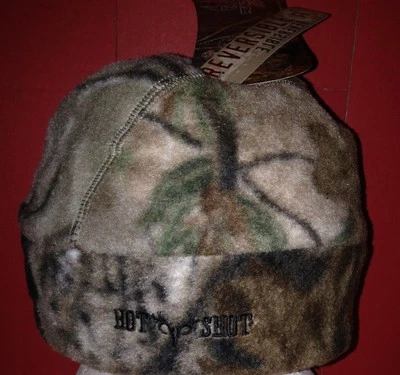Reversible Real Tree Junior Hot Shot buck-shot hunting camouflage orange hat $20 - Image 1 of 4