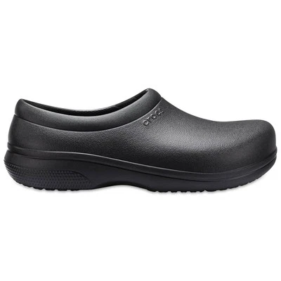 Crocs Adult On The Clock Clogs Slip On Slip Resistant Work Shoes - Image 1 of 4