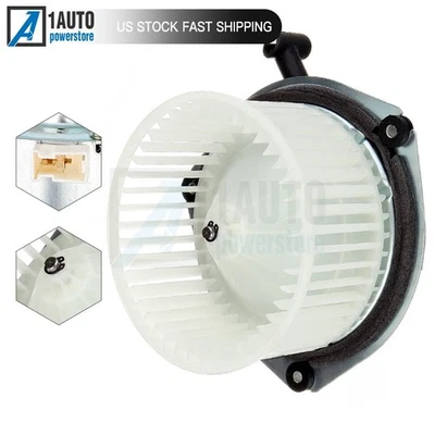 Motor soplador de aire acondicionado con calefacción con jaula de ventilador para camioneta Nissan D21 Pathfinder 1986-1997 Foto 1 de 4