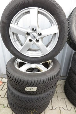 4 Winterkompletträder Alufelgen Winterreifen 205/55 R16 Opel Astra - Bild 1 von 4