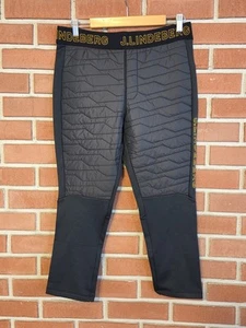 Pantalone uomo J. Lindeberg ibrido aereo grande nero elasticizzato nuovo senza etichette - Foto 1 di 8