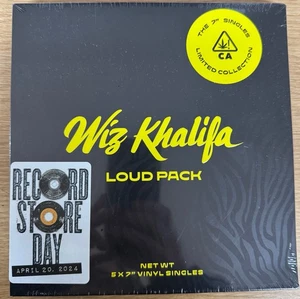WIZ KHALIFA - Loud Pack 5 x 7" VINYL Boxset 2024 Rostrum BRAND NEW! BU:1 - Picture 1 of 2