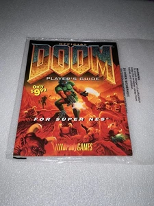 Official Doom Player's Guide Brady Games for Super NES SNES Strategy Guide VGC!! - Picture 1 of 17