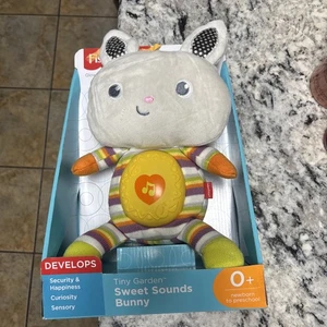 Fisher-price Tiny Garden Sweet Sounds Bunny #Dym91 - Picture 1 of 3