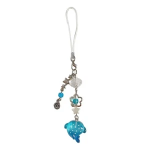 Stylish Shape Keyrings Accessory Portable Beaded Charm for Keys and Bags - Zdjęcie 1 z 8