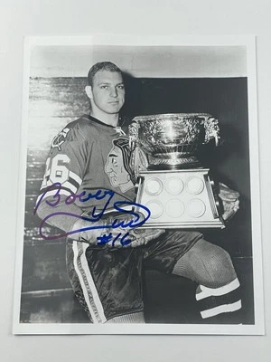 Bobby Hull Signed Autographed Photo 8x10 - Chicago Black Hawks - Image 1 of 2