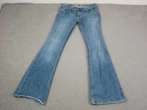Jeans Hollister vintage para mujer 11 azul regular corte bootcut acampanado tiro bajo años 90 - Imagen 1 de 14