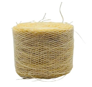 ARTISANAL - Balle de paille avec filet - ronde - 4,8 x 3,6 cm - 1/32 - CW0274 - Picture 1 of 7