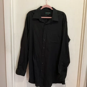 Camicia uomo Alexander Julian colori 2XLTall nera manica lunga alta 18, 36-37 - Foto 1 di 6