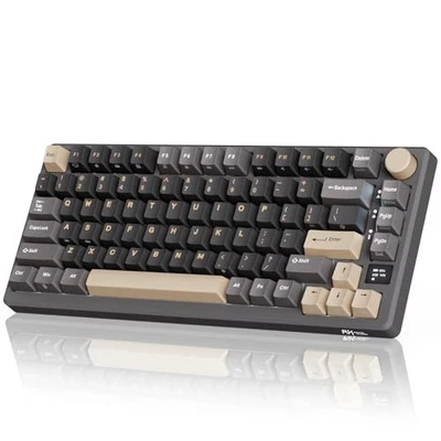 M75 Wireless Mechanical Keyboard 2.4Ghz/BT5.1/USB-Gaming Keyboard 75% Layout ... - Image 1 of 4