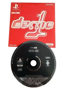 Demo 1 One PS1 Rosso PlayStation One SCED-00816 PAL PS1 Demo Disc One PBPX 95001 - Foto 1 di 2