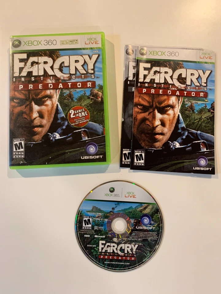 Far Cry Instincts Predator Xbox 360. CIB Great Condition, Fast Shipping - Image 1 of 2