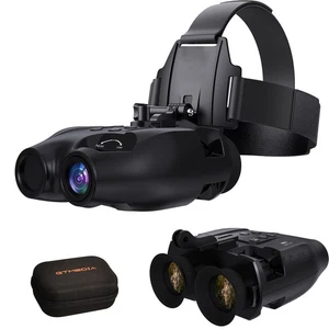 Head-Mounted Night Vision Goggles Rechargeable Hand Free Night Vision Binoculars - Picture 1 of 23