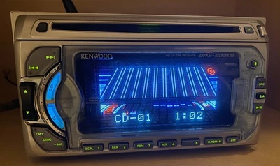 KENWOOD DPX-5021m Car Audio 2DIN CD MD 13PIN-BUS RCA OUTPUT Working Tested JDM - Image 1 of 4