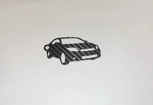 Scion tC Carbon Fiber Model Keychain Real Carbon Fiber - Picture 1 of 2