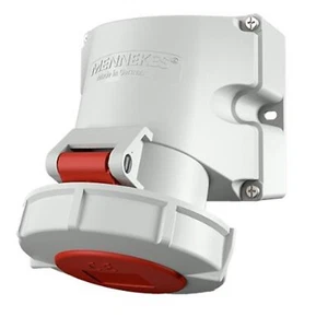 Mennekes TYP 9562 Wall mounted receptacle screw terminals [IP67 32A 4P 440V] - Picture 1 of 6