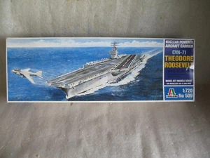 Italeri US Aircraft Carrier Roosevelt CVN-71, 1/720 Scale Model Kit - Picture 1 of 6