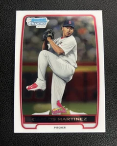 2012 Bowman Chrome Prospects Carlos Martinez #BCP108 Cardinals - Picture 1 of 2