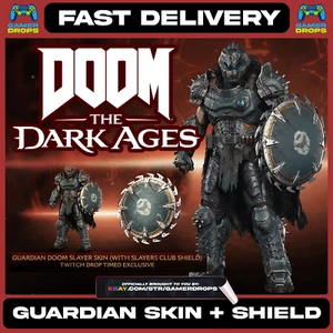 DOOM: LA PIEL GUARDIANA DE LA EDAD OSCURA - GOTAS PARA CONTRACCIONES - PIEL Y ESCUDO ASESINO - RÁPIDO - Imagen 1 de 1