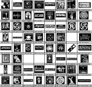 A - Parches - Punk, Crust, Grind Core, Hard Core, Vegano, Peace, Anarcho, Metal, - Imagen 1 de 5