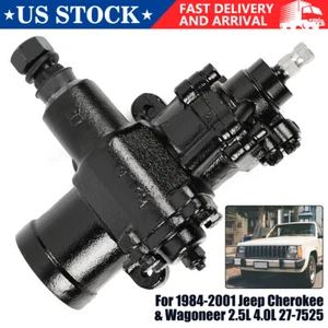 Power Steering Gear Box For Jeep Cherokee Comanche Wagoneer GMC Chevy 27-7525 - Picture 1 of 14