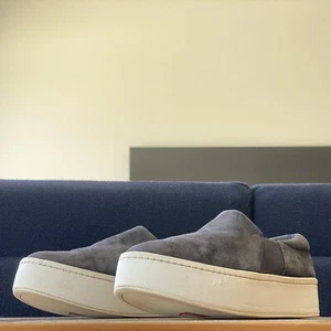 Vince DAMENSCHUHE Wildleder MARINEBLAU SLIPPER GRÖSSE 7,5 M - Bild 1 von 8