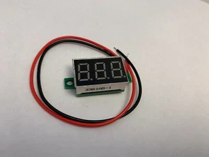LCD DC meter Voltage current display Great for DIY 0.36 inch Red display (3 pcs) - Picture 1 of 2