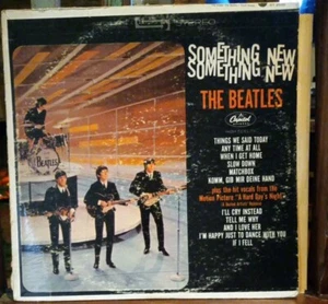 The Beatles - Something New - 1964 - Capitol ST 2108 Green Label Rare VG - Picture 1 of 15