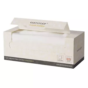 Clean Towels | Biodegradable Face Towel | Makeup Remover Wipes | Ultra Soft - Picture 1 of 5