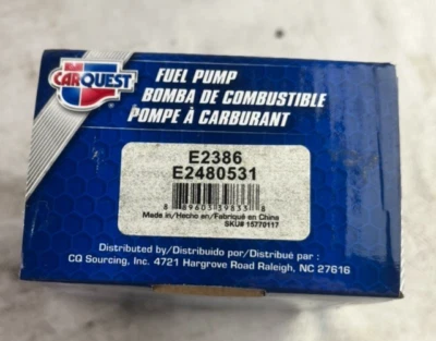 Juego de bomba de combustible y filtro Carquest E2386 / E2480531 Foto 1 de 4