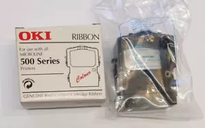 1x OKI Microline 500 series Printers 4 COLOR Farbiges Farbband für 500er serie - Bild 1 von 2