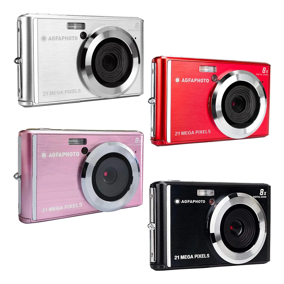 Agfa DC5200 Kompakte Digitalkamera 21MP CMOS-Sensor 8x Digitaler Zoom - Bild 1 von 1